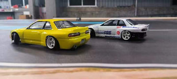 SUPER-G 1/24 Lexan S13 RB Body Shell Set (wb 106mm) (Rhino Racing)