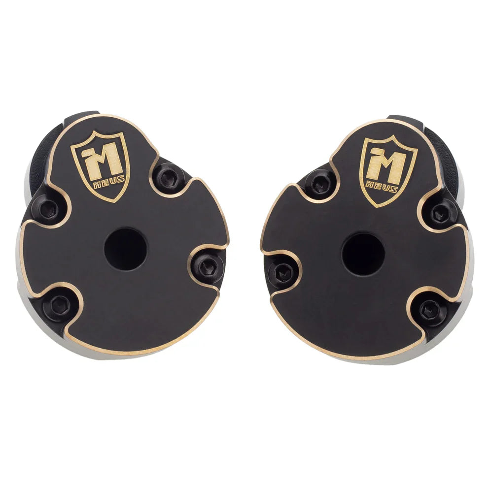 MEUS Racing Ascent 18 Brass Rear Axle Weights Cover for Redcat