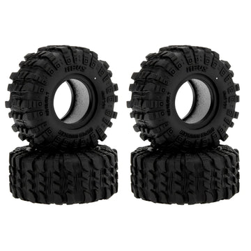MEUS Racing 0.7-Inch MS6 Super Bouncer Tires for 1/30 SCX30 1/32 Redcat Ascent-32