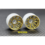 GL Racing RWD R10 Machine Cutted Chrome Rim (N0) WHC006