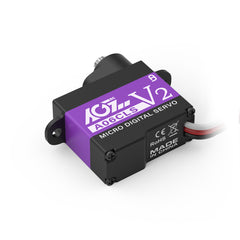AGFRC A06CLS V2 Aluminum Case 20T High Precision 3KG 0.052Sec MG 7g Micro Digital Servo for Mini Size Airplane Car - - HeliDirect