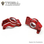 TREAL Aluminum 7075 Rear Hubs Carrier Set CNC Machined Upgrades for Arrma 1/18 GRANITE GROM - RED