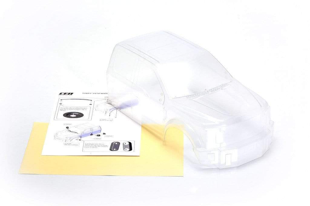 CD0930 F450 SD FORD F-450 SD Front Clear Body (front only) DL-Series - HeliDirect