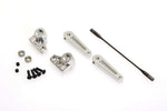 CKD0307 KAOS CNC Aluminum Sway Bar (front or rear, silver anodized) DL-Series - HeliDirect