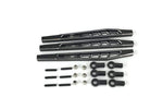 CKD0374 KAOS CNC Rear Upper & Lower Suspension Links (117mm, CNC Aluminum, Black Anodized) 3 pcs F450 DL-Series - HeliDirect