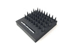 CKD0610 KAOS Black Bullet Spiked Wheel Lugs (M2.5mm studs. W/Tool. 40pcs) - HeliDirect