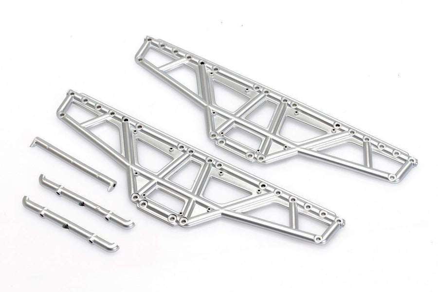 CKQ0403 175mm Wheel Base Chrome Chassis Plate Set Fiat Abarth 595 KAOS - HeliDirect