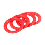 CQ0651 Bead Lock Ring (4 pcs) Red MT Series - HeliDirect