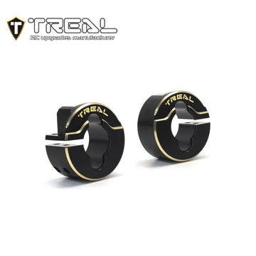TREAL Brass Rear Counterweight (2P) Axle Weight 13g/pc Upgrades for 1/18 TRX-4M - HeliDirect