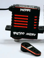 LIMITED EDITION RED RS100 SERVO & HORN - HeliDirect
