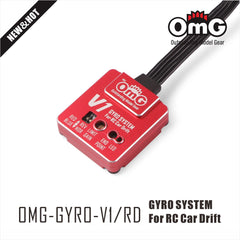 OMG-GYRO-V1 Dual System Gyro for RC Car - Red