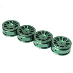 Nexxracing Scx24 Aluminun Rim Set 1.0 Inch Type 1 (CA Tire Glue Version) (4pcs) - HeliDirect