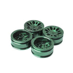 Nexxracing Scx24 Aluminun Rim Set 1.0 Inch Type 2 (CA Tire Glue Version) (4pcs) - HeliDirect