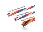 PowerBox Premium MAXI Servo lead (2x0.5mm - 1 x 0.3mm 10m) - PBS1010/1000 - HeliDirect