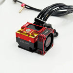 Furitek AeroSpin 30K Aluminum Fan Kit for SlideTech ESC – Black Red Edition