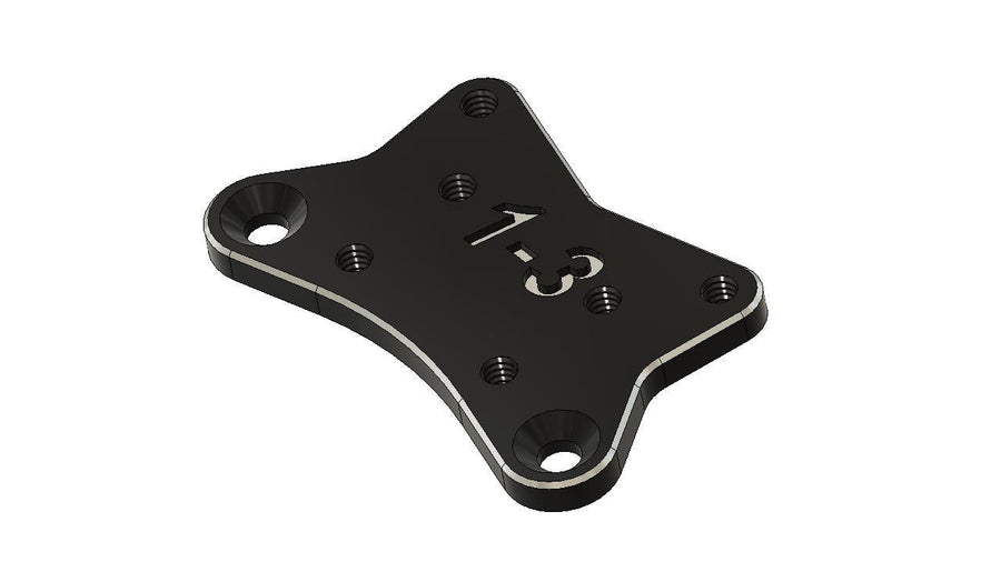 MWX R.1 ZS 1-3 (1 Camber 3 Castor) Plate - HeliDirect