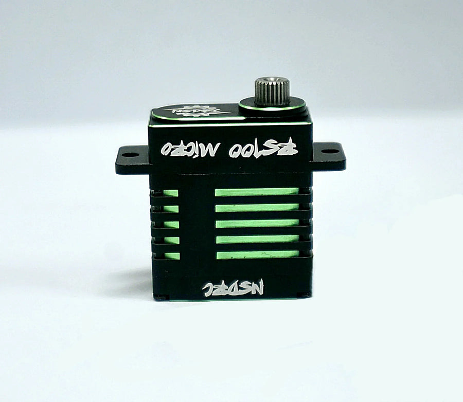 NSDRC SPECIAL EDITION RS100 SERVO & HORN - GREEN - HeliDirect