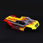 RADIANZ Arrma Iron Trek Airbrush Lexan Body – Burn