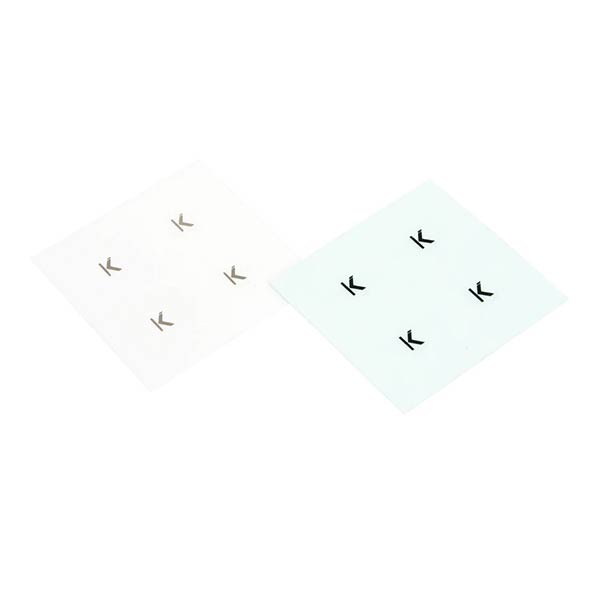 CD0770 Wheel Cap Decal (for KF004 Vile wheel cap, chrome/black, 4pcs) - HeliDirect