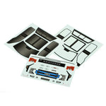 CD0971 Ford F-250 Front Grille Decal Set (Daytona Blue) - HeliDirect