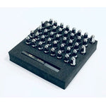 CKD0615 KAOS Bullet Wheel Lug (SILVER chrome, M2.5 studs, w/tool, 40pcs For American Force Wheels) - HeliDirect