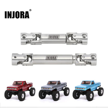 INJORA Stainless Steel Drive Shafts For 1/18 Redcat Ascent-18