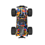 WLtoys 1/10 Brushless 4wd RC monster truck RTR - Blue - HeliDirect