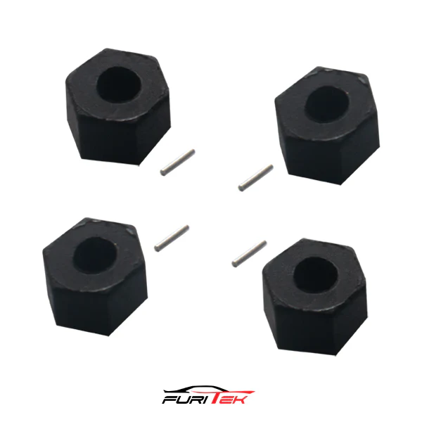 FURITEK STOCK PLASTIC HEX & HEX PIN SET FOR FURITEK FX118 - HeliDirect