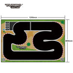 Turbo Racing 1:76 Racing Car Track Mat 1200 x 800mm