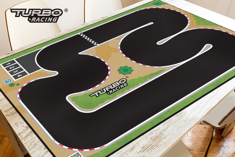 Turbo Racing 1:76 Racing Car Track Mat 1200 x 800mm