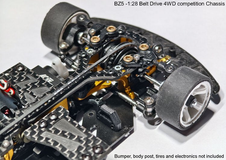 Atomic BZ5 Belt Drive 4WD Chassis Kit (No electronics)