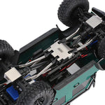 INJORA Stainless Steel Chassis Armor Skid Plate Axle Protector for 1/18 TRX4M (4M-14) - HeliDirect