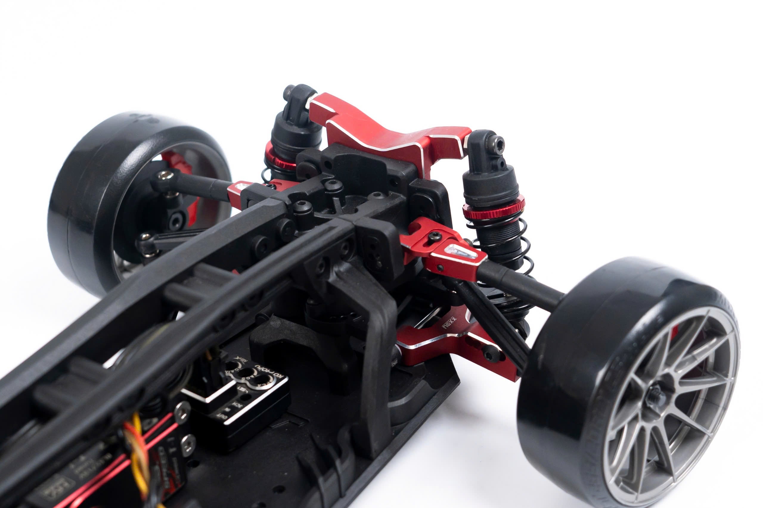 NX-446 Nexx Racing MST RMX 2.5 Aluminum Front Lower Arm Set (2pcs) - RED