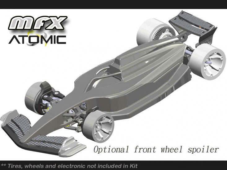 Atomic MFX 1/28 F1 Competition Chassis Kit (with Lexan Body)