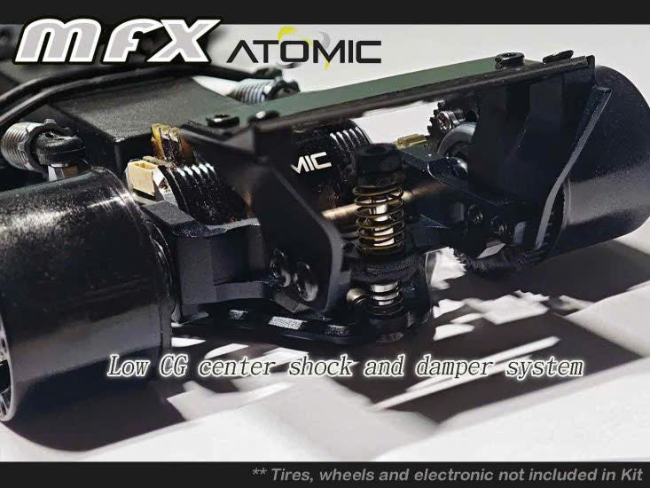 Atomic MFX 1/28 F1 Competition Chassis Kit (with Lexan Body)