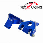 Nexx Racing Aluminum Rear Hubs for Traxxas Mini Maxx - Blue