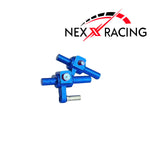 Nexx Racing -1 Degree camber steering knuckles for SR27 Nissan Z - Blue