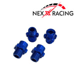 Nexx Racing 17mm Hex Wheel Adapters for Traxxas 1/10 Jato - Blue