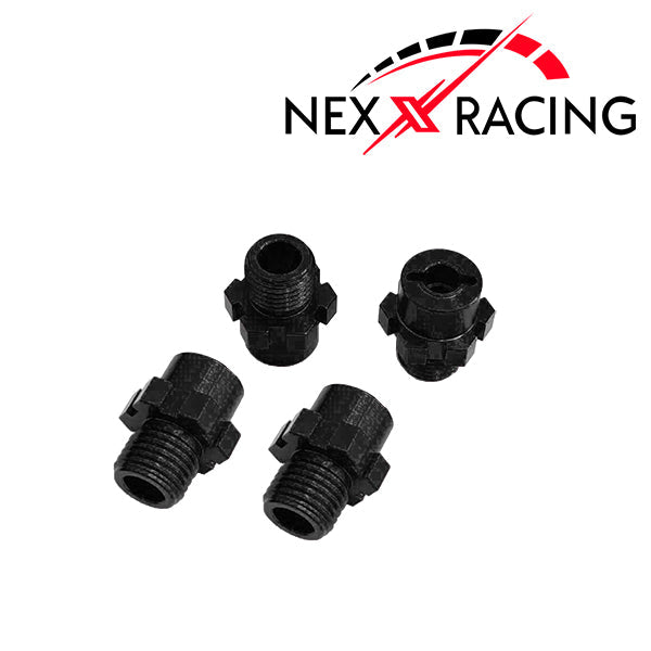 Nexx Racing 17mm Hex Wheel Adapters for Traxxas 1/10 Jato - Black