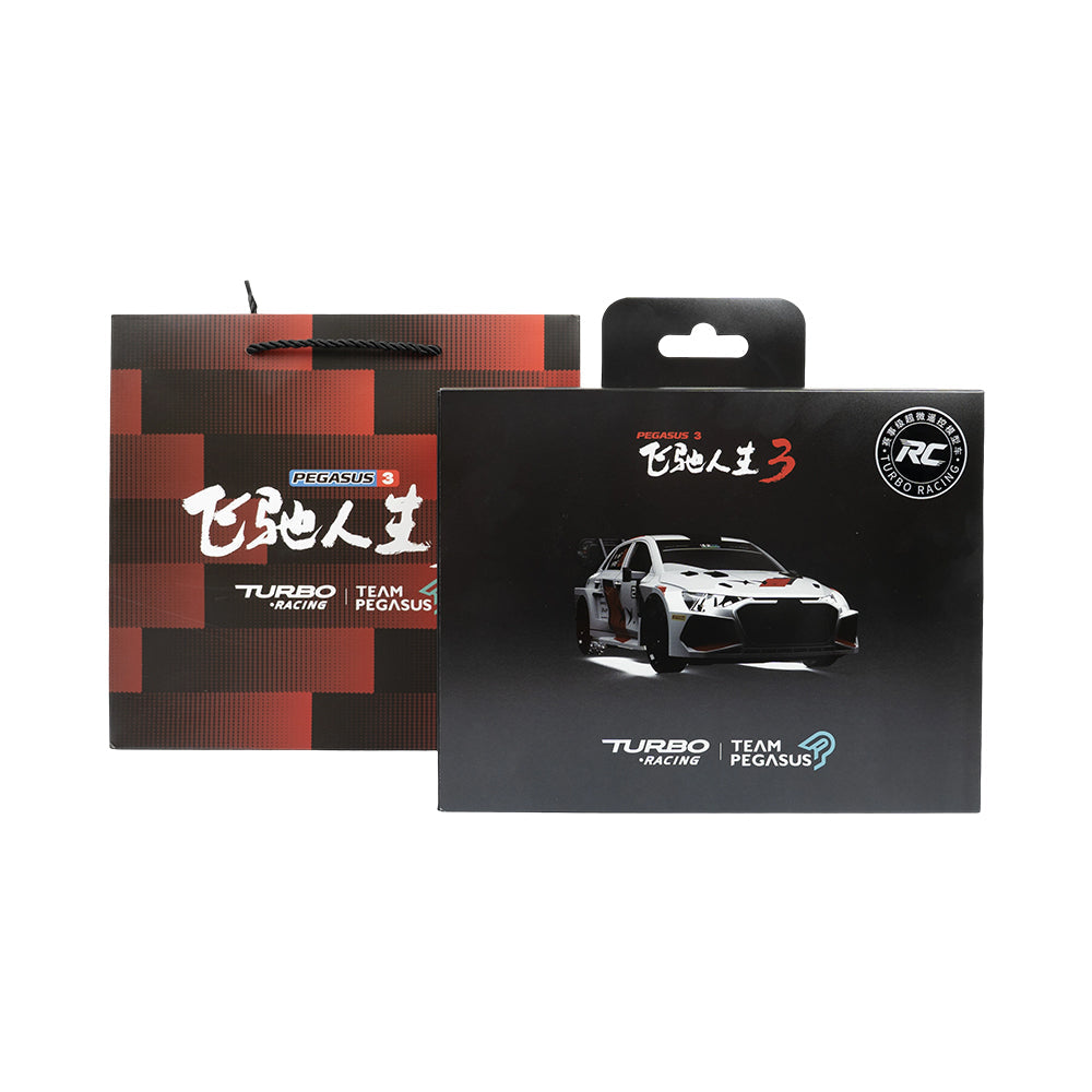 Turbo Racing X Pegasus 3 Official Licensed Co-Branded Edition C78 1:76 Scale On-road RC Sports Car RTR