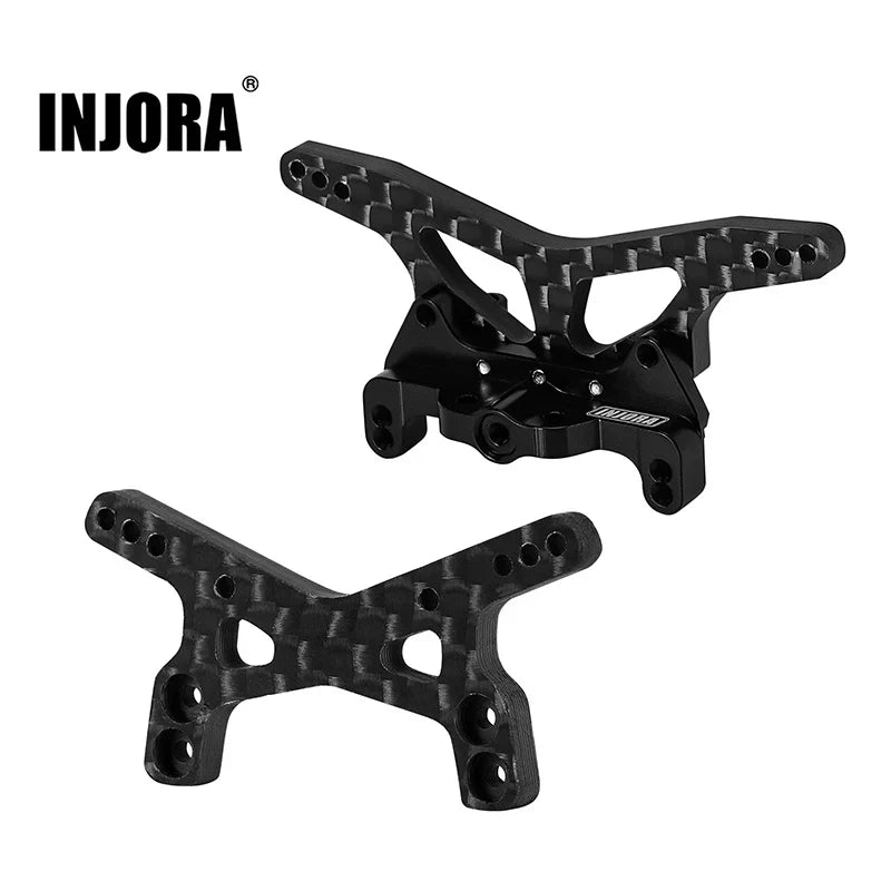 INJORA Carbon Fiber Shock Towers for 1/24 Buggy Losi Micro-B