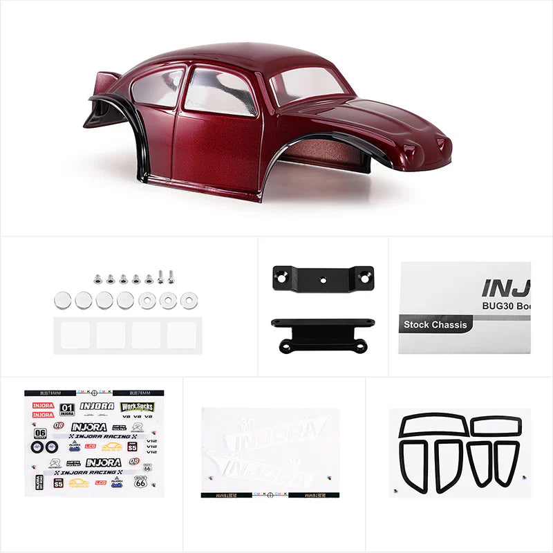 INJORA BUG30 Body with Magnetic Mount for 1/30 SCX30