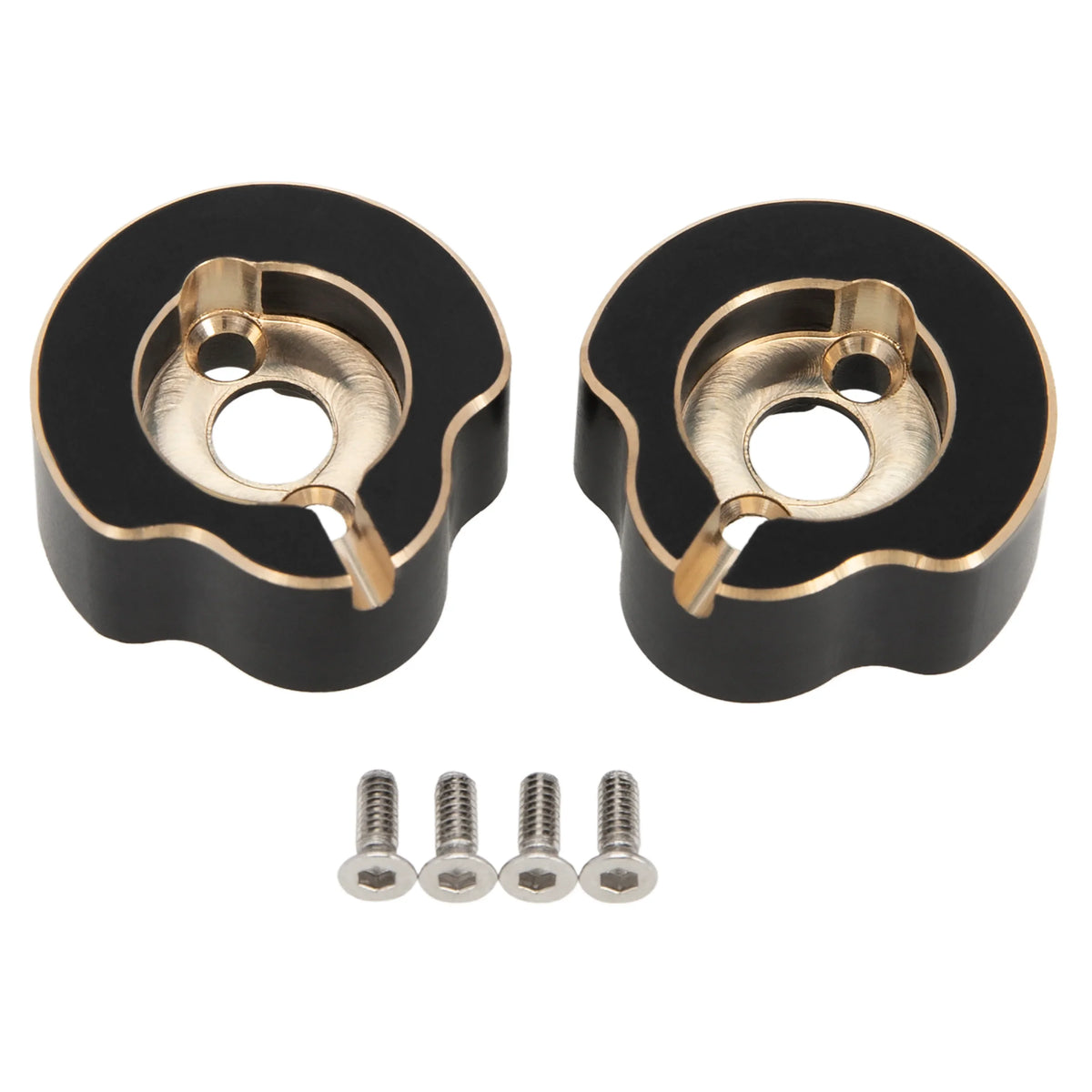 Meus Racing Brass Counterweight Rear Axle Balance Weight Axle Drive Housing Upgrade Parts 21g/PC for TRX-4M TRX4M Bronco Defender 1/18 RC Crawler Car 2PCS - HeliDirect