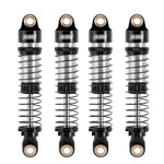 INJORA 53mm Threaded Oil Shocks For 1/18 Redcat Ascent18 - BLACK - HeliDirect
