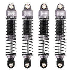 INJORA 53mm Aluminum Threaded Oil Filled Shocks for 1/18 TRX4M (4M-24) - HeliDirect