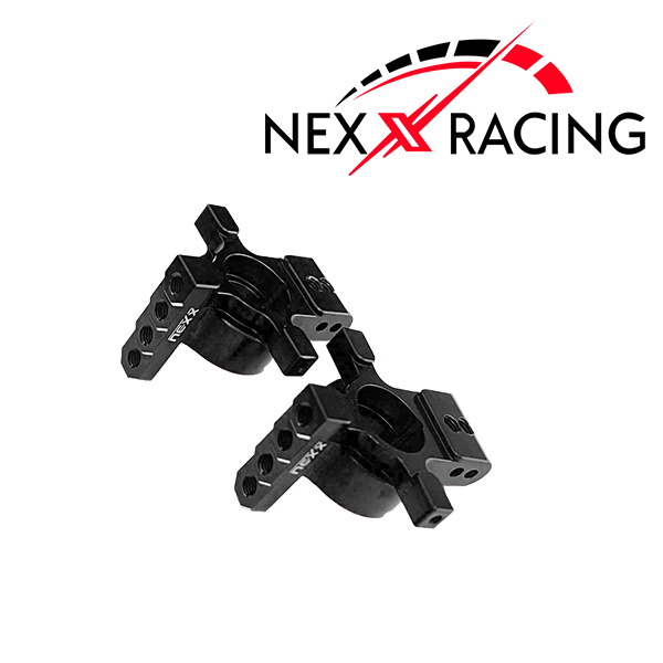 Nexx Racing Aluminum Rear Knuckles Set for MST RMX 2.5 - Black