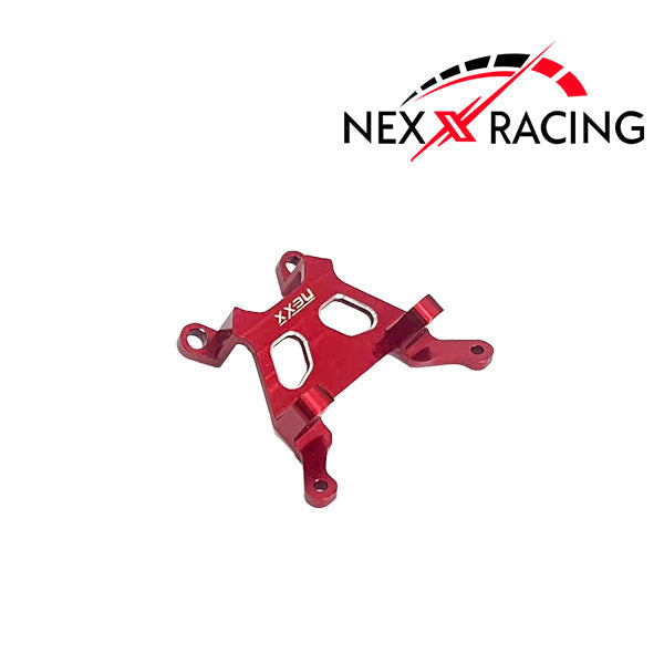 Nexx Racing Front Bulkhead for Losi 1/24 Micro-B - Red