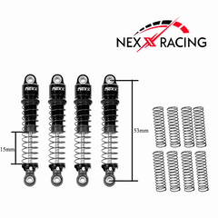 Nexx Racing 53mm Oil Shock (4pcs) for CR18P EVO/EVO PRO/ HPI Venture 18 Flux/FX118