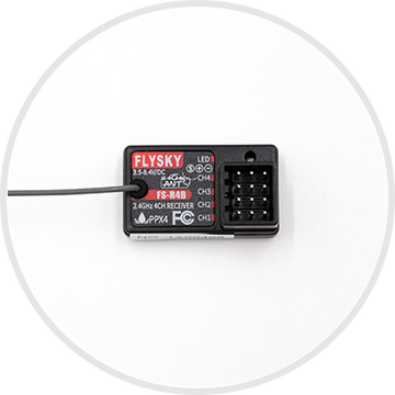 FLYSKY FS-R4B 4-CHANNEL ANT RECEIVER - HeliDirect