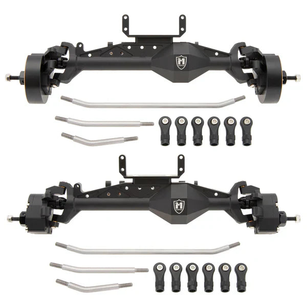 MEUS Racing Capra 1.9 UTB Isokinetic 3-Section CVDs Portal Front Rear Axles for 1/10 Axial Capra 1.9 UTB DIY SCX10 SCX10 II